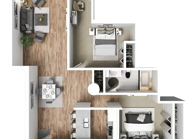 Property at 427 Iowa St Unit 1-C107, Davenport, IA, 52801, 2 beds, 1.5 baths, [object Object]