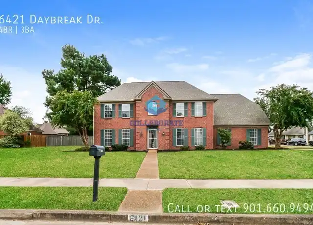 Property at 6421 Daybreak Dr, Bartlett, TN, 38135, 4 beds, 2.5 baths, [object Object]