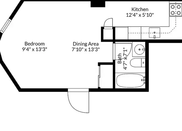 Property at 673 Tremont St, Boston, MA, 02118, 1 bed, 1 bath, [object Object]