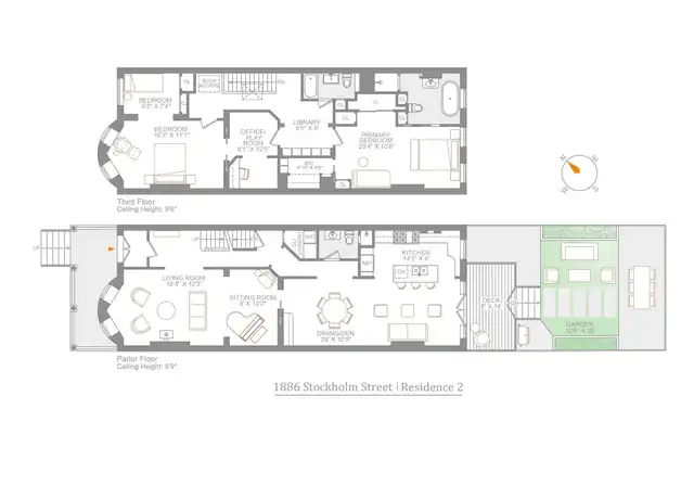 Property at 1886 Stockholm St Unit 2, Ridgewood, NY, 11385, 3 beds, 2.5 baths, [object Object]