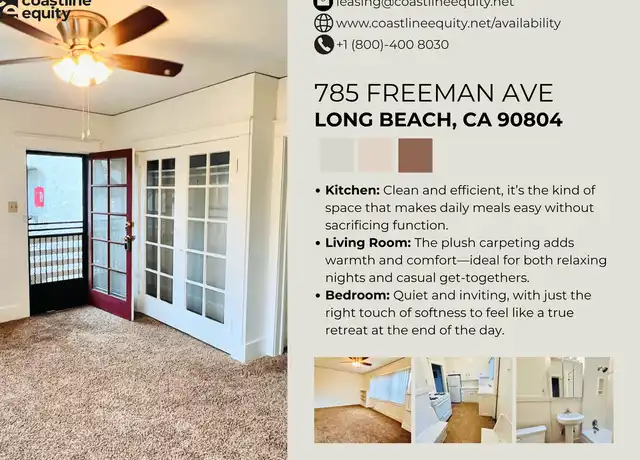Property at 783 Freeman Ave Unit 785, Long Beach, CA, 90804, 1 bed, 1 bath, [object Object]