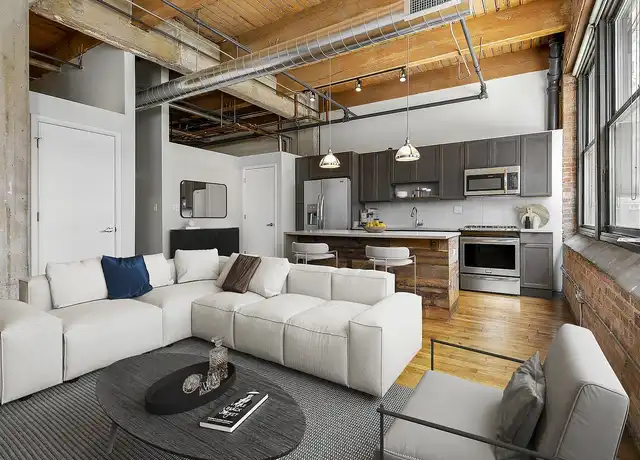 Property at The Lofts at Gin Alley - 120 N Green St, Chicago, IL, 60607, 2-3 beds, 2 baths, [object Object]