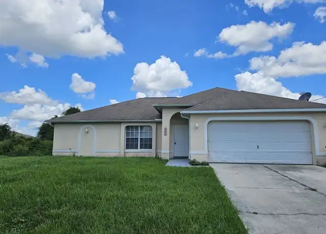 Property at 861 Chantilly St E, Lehigh Acres, FL, 33974, 4 beds, 2 baths, [object Object]