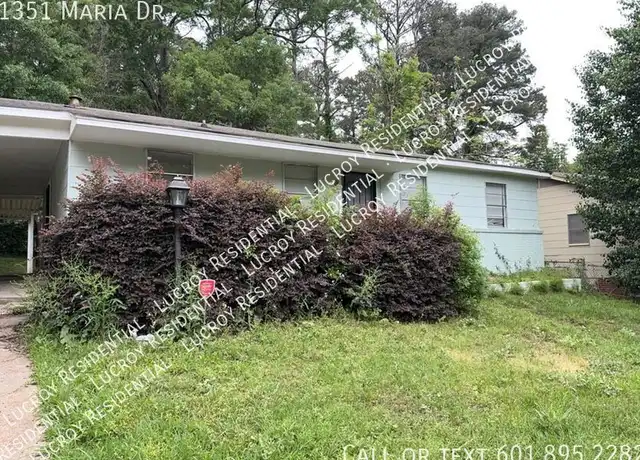 Property at 1351 Maria Dr, Jackson, MS, 39204, 3 beds, 2 baths, [object Object]