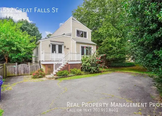 Property at 1552 Great Falls St, Mc Lean, VA, 22101, 5 beds, 3 baths, [object Object]
