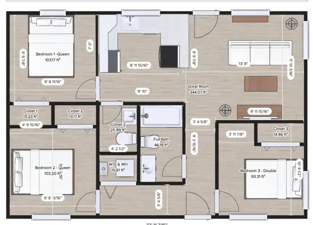 Property at 1111 E Adams St Unit 1115, Tucson, AZ, 85719, 3 beds, 1.5 baths, [object Object]