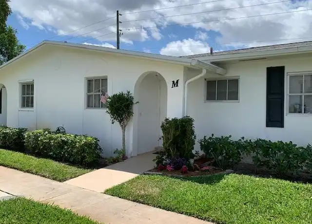 Property at 2916 Crosley Dr E Unit M, West Palm Beach, FL, 33415, 2 beds, 1 bath, [object Object]