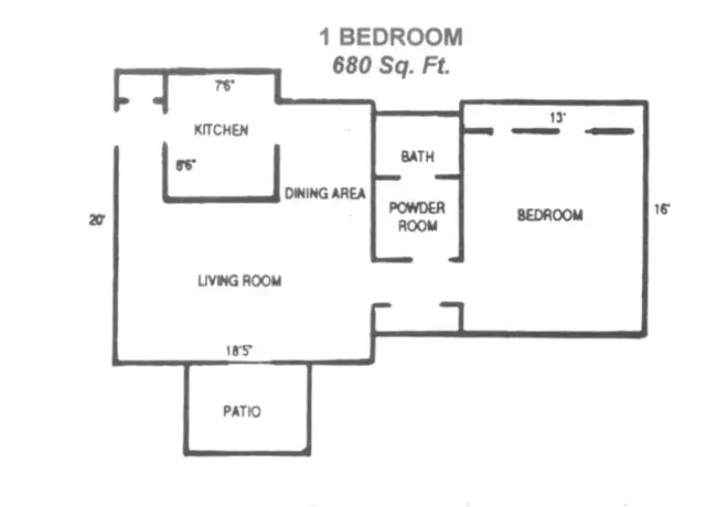 Property at 7926 S Wildwood Dr Unit 7944 6, Oak Creek, WI, 53154, 1 bed, 1 bath, [object Object]
