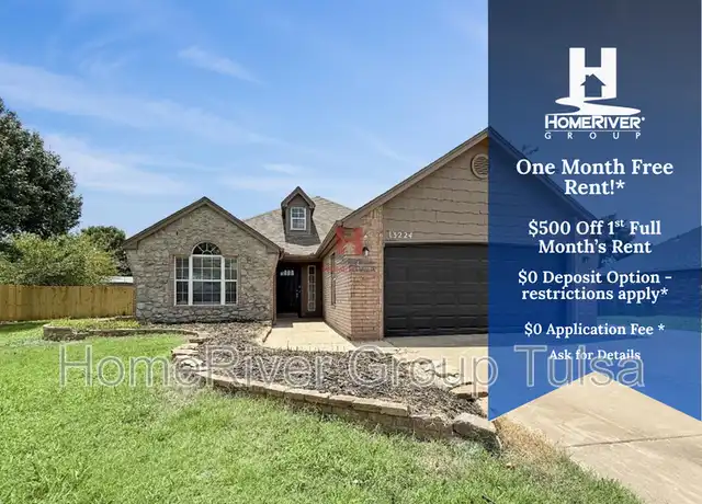 Property at 13224 E 128th St N, Collinsville, OK, 74021, 4 beds, 2 baths, [object Object]