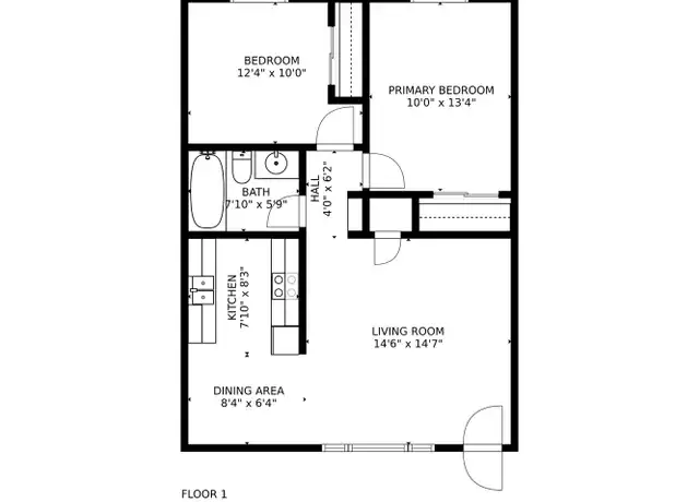 Property at 915 S 4th Ave Unit 8, Tucson, AZ, 85701, 2 beds, 1 bath, [object Object]