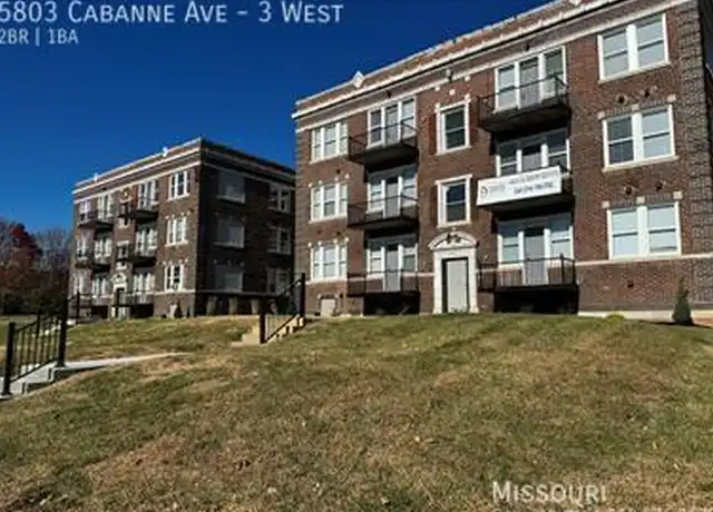 Property at 5803 Cabanne Ave, Saint Louis, MO, 63112, 2 beds, 1 bath, [object Object]