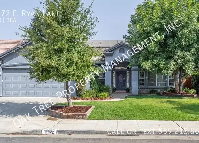 Property at 2872 E Ryan Ln, Fresno, CA, 93720, 4 beds, 2 baths, [object Object]