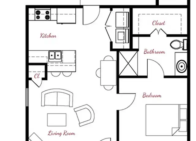 Property at 104 18th St Unit F1, Tifton, GA, 31794, 1 bed, 1 bath, [object Object]