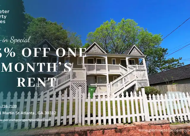 Property at 581 Martin St SE Unit 1, Atlanta, GA, 30312, 1 bed, 1 bath, [object Object]