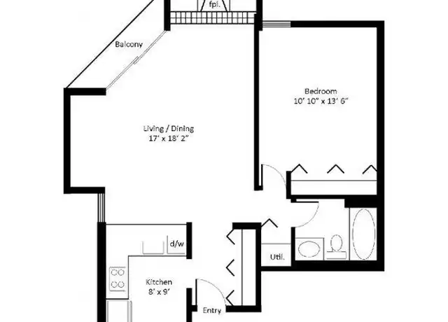 Property at 1801 N Dayton St Unit 1801D-1B, Chicago, IL, 60614, 1 bed, 1 bath, [object Object]