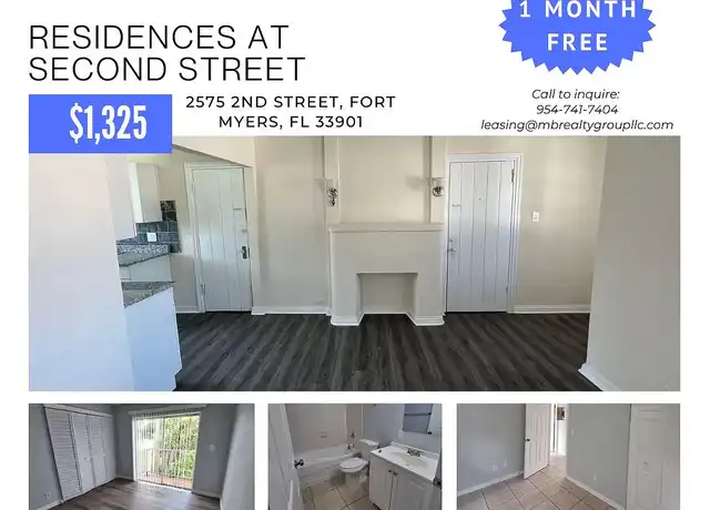 Property at Residence at Second Street - 2575 Second St, Fort Myers, FL, 33901, 2 beds, 1 bath, [object Object]