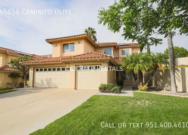 Property at 45656 Caminito Olite, Temecula, CA, 92592, 4 beds, 2.5 baths, [object Object]