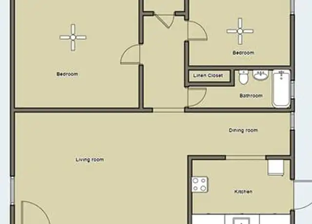 Property at 4420 Roseland St, Houston, TX, 77006, 2 beds, 1 bath, [object Object]