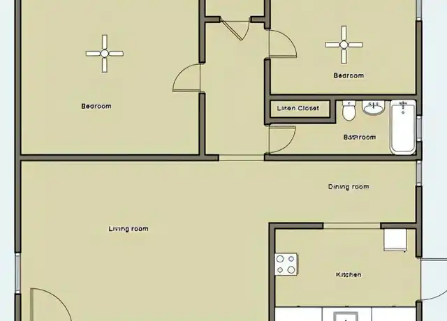 Property at 4420 Roseland St, Houston, TX, 77006, 2 beds, 1 bath, [object Object]