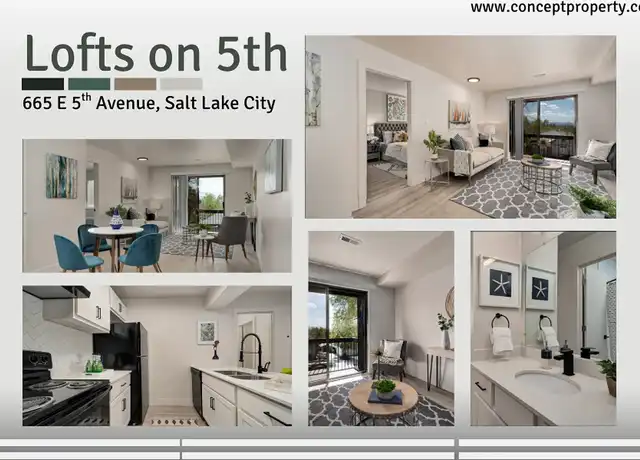 Property at Lofts on 5th - 665 E 5th Ave, Salt Lake City, UT, 84103, 2 beds, 1 bath, [object Object]