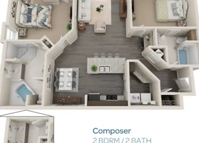 Property at 6081 Mounes St Unit P339, River Ridge, LA, 70123, 1 bed, 1 bath, [object Object]