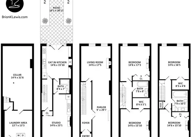 Property at 125 W 132nd St, New York, NY, 10027, 5 beds, 3 baths, [object Object]