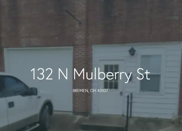 Property at 132 N Mulberry St, Bremen, OH, 43107, 2 beds, 1 bath, [object Object]