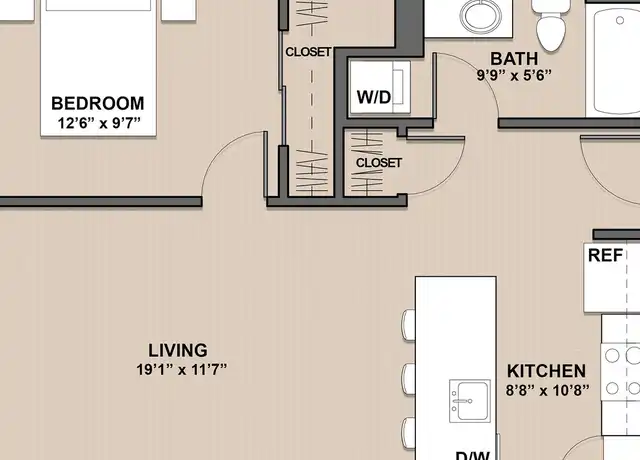 Property at 11 W Mercer St Unit 315, Seattle, WA, 98119, 1 bed, 1 bath, [object Object]