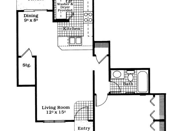 Property at 2500 Waters Edge Blvd, Columbus, OH, 43209, 1 bed, 1 bath, [object Object]