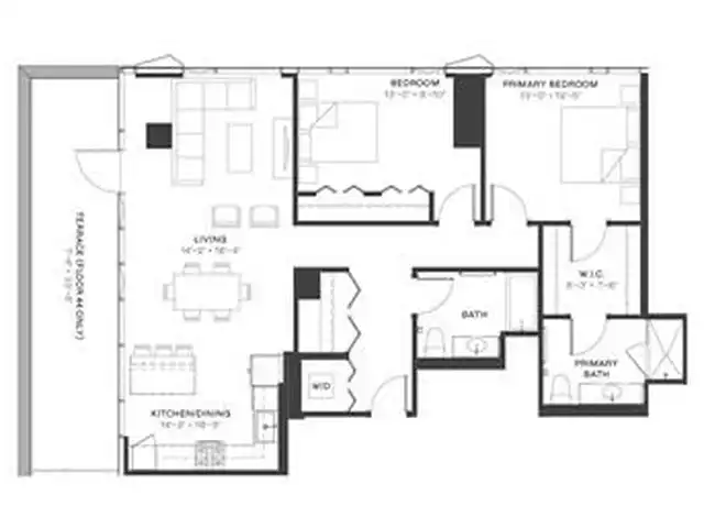Property at 23 W Chicago Ave Unit 4506, Chicago, IL, 60654, 2 beds, 2 baths, [object Object]