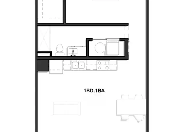Property at 3130 Gillham Rd Unit 208, Kansas City, MO, 64109, 1 bed, 1 bath, [object Object]