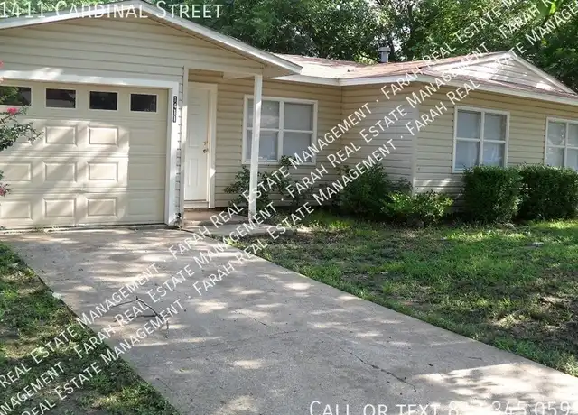Property at 1411 Cardinal St, Arlington, TX, 76010, 4 beds, 1.5 baths, [object Object]