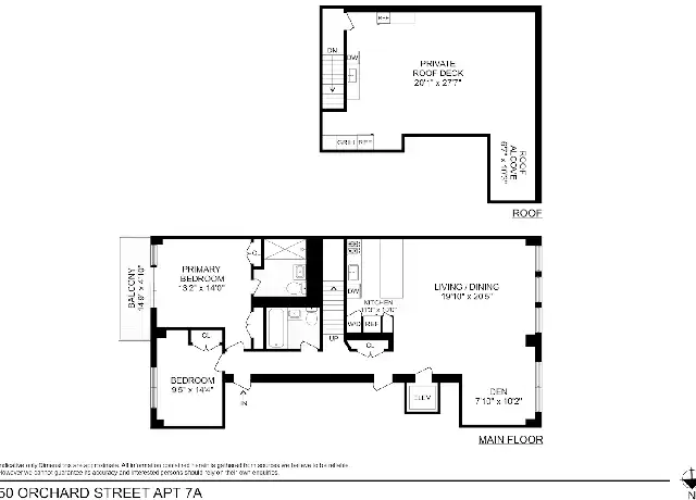 Property at 50 Orchard St Unit 7A, New York, NY, 10002, 2 beds, 2 baths, [object Object]
