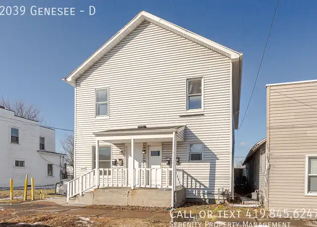 Property at 2039 Genesee St Unit D, Toledo, OH, 43605, 1 bed, 1 bath, [object Object]