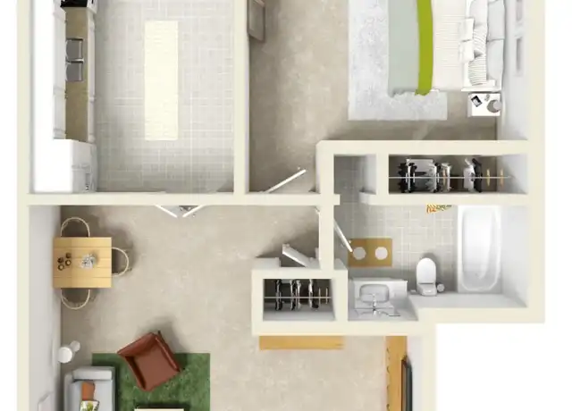 Property at 1000 Beacon Pkwy E Unit 1037D, Birmingham, AL, 35209, 1 bed, 1 bath, [object Object]