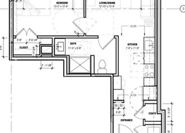 Property at 1377 Boylston St Unit 1107, Boston, MA, 02215, 1 bed, 1 bath, [object Object]