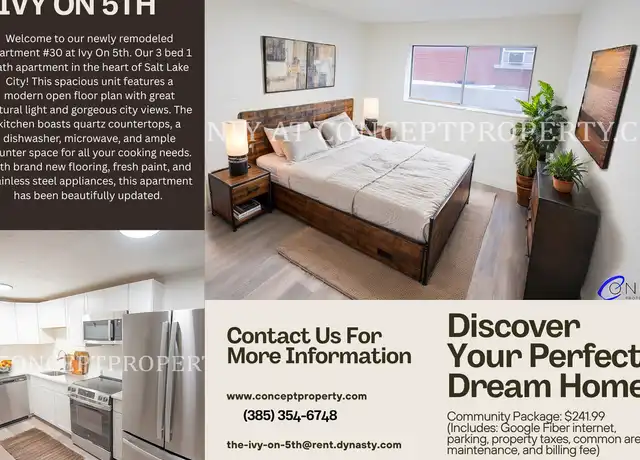 Property at 1155 E 500 S Unit 30, Salt Lake City, UT, 84102, 3 beds, 1 bath, [object Object]