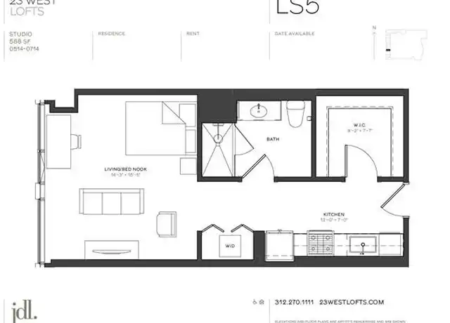 Property at 23 W Chicago Ave Unit 2909, Chicago, IL, 60654, 2 beds, 2 baths, [object Object]