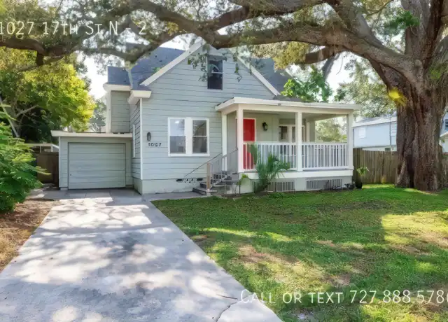 Property at 1027 17th St N Unit 2, St. Petersburg, FL, 33713, 2 beds, 1 bath, [object Object]