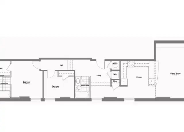 Property at 123 E Broad St Unit 3A, Richmond, VA, 23219, 2 beds, 2 baths, [object Object]