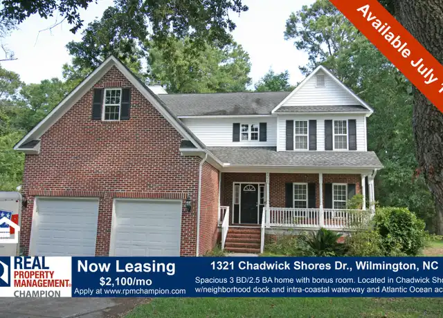 Property at 1321 Chadwick Shores Dr, Sneads Ferry, NC, 28460, 3 beds, 2.5 baths, [object Object]