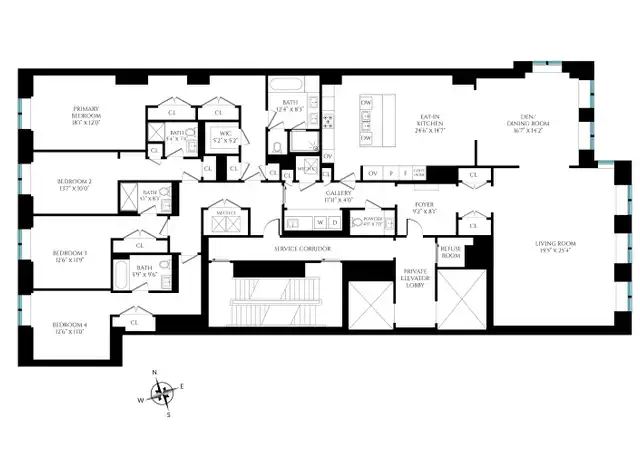 Property at 1010 Park Ave Unit 7TH FLOOR, New York, NY, 10028, 4 beds, 4.5 baths, [object Object]