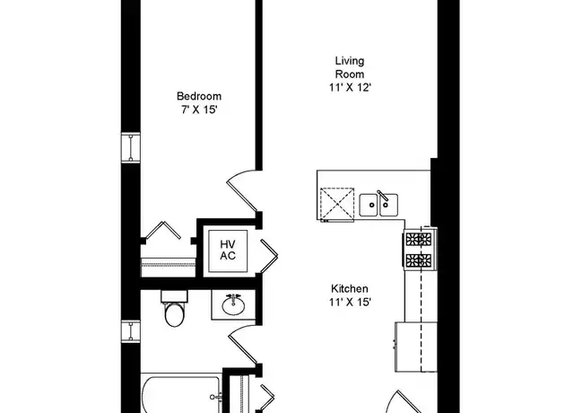 Property at 2007 S Allport St, Chicago, IL, 60608, 2 beds, 1 bath, [object Object]
