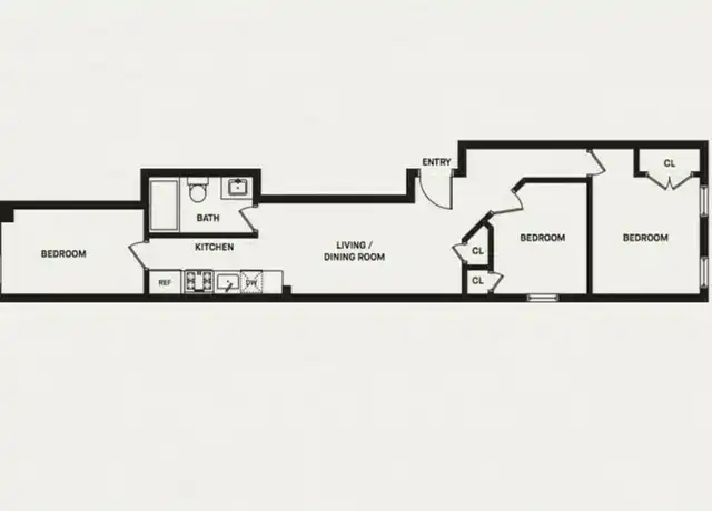 Property at 16-61 Woodbine St Unit 3B, Flushing, NY, 11385, 3 beds, 1 bath, [object Object]