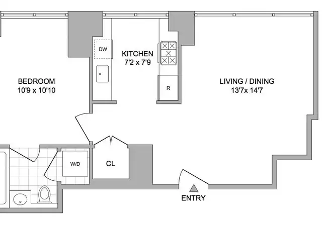 Property at 60 E 55th St Unit 15B, New York, NY, 10022, 1 bed, 1 bath, [object Object]