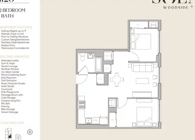 Property at 72-01 Queens Blvd Unit 1128, Flushing, NY, 11377, 2 beds, 1 bath, [object Object]