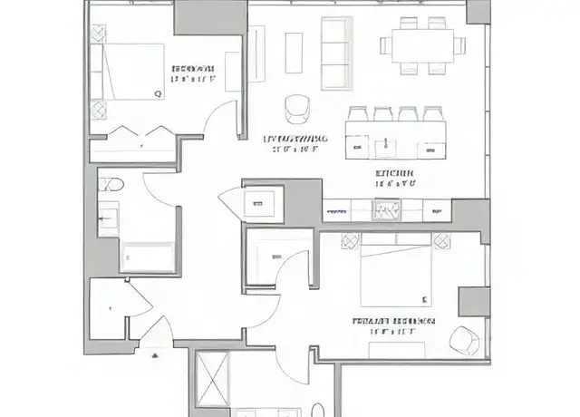Property at 164 N Peoria St Unit 2904, Chicago, IL, 60607, 2 beds, 2 baths, [object Object]