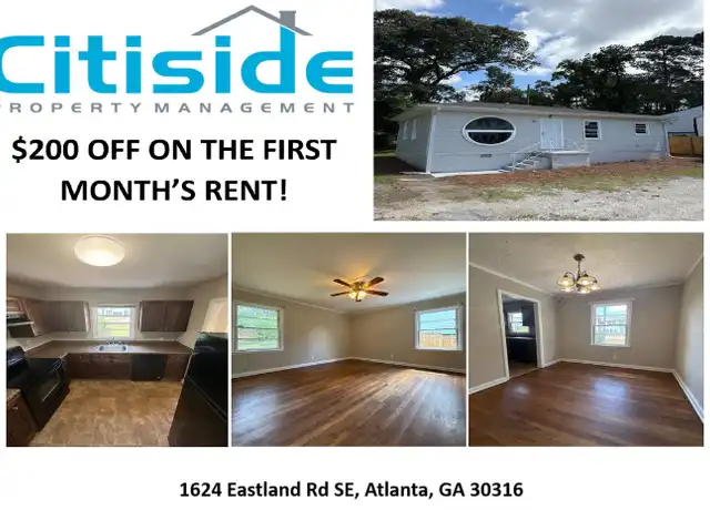 Property at 1624 Eastland Rd SE, Atlanta, GA, 30316, 2 beds, 1 bath, [object Object]