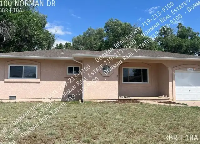Property at 100 Norman Dr, Colorado Springs, CO, 80911, 3 beds, 1 bath, [object Object]