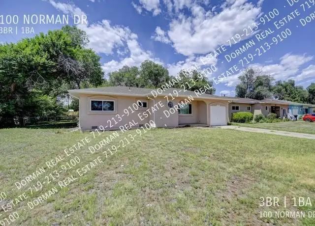 Property at 100 Norman Dr, Colorado Springs, CO, 80911, 3 beds, 1 bath, [object Object]